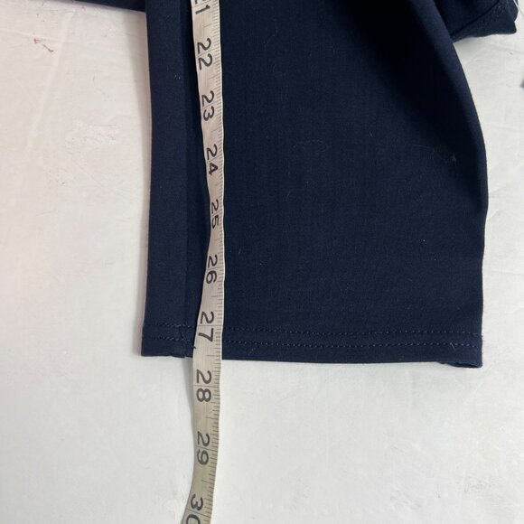 NWT Slim Factor By Investments Plus 4-Way Stretch Leggings Navy Contours Smooths - Picture 11 of 13